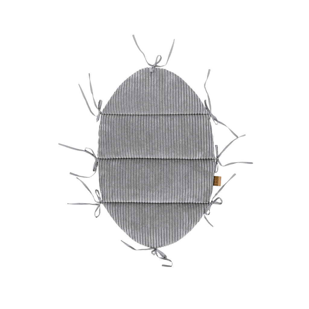 Cocon Bébé Évolutif avec Tresse Amovible - Gris en | Conforto Tinitto – Fabrication européenne