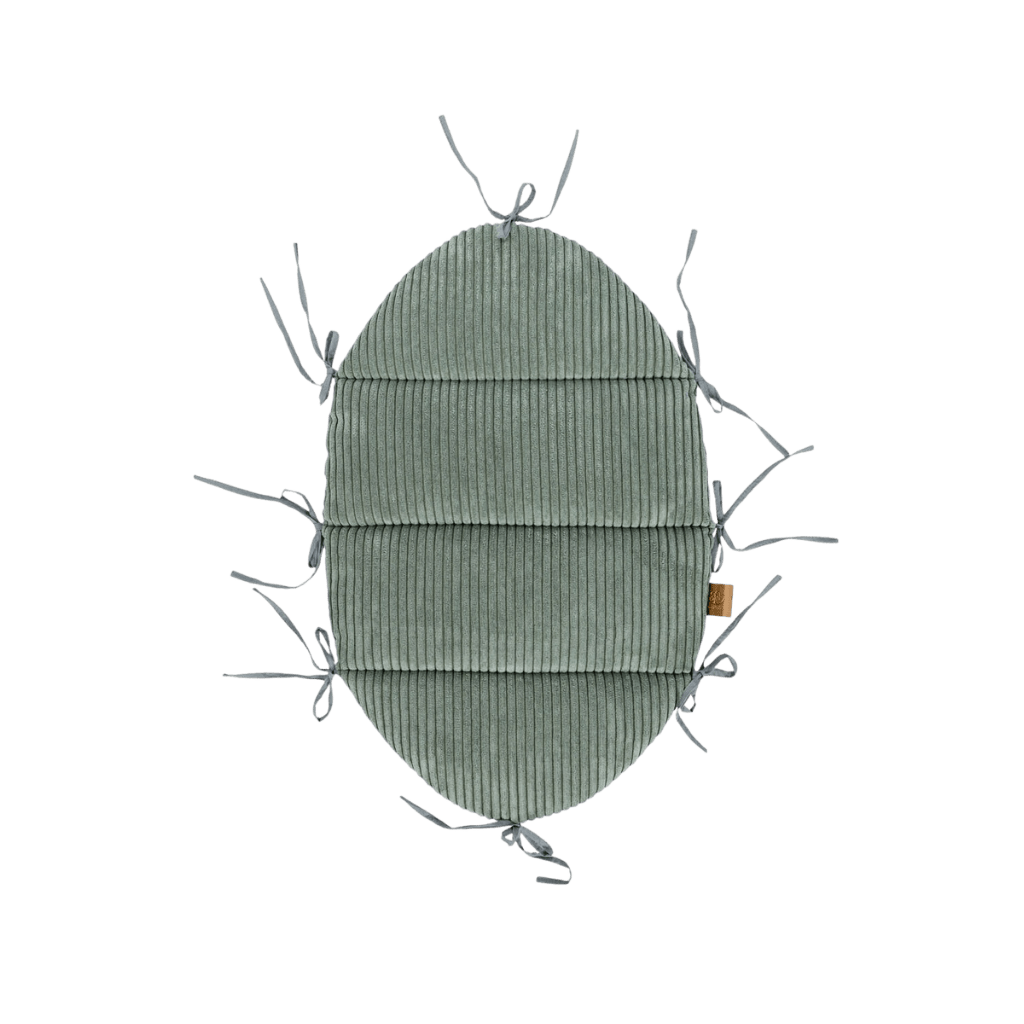 Cocon Bébé Évolutif avec Tresse Amovible - Vert olive en | Conforto Tinitto – Fabrication européenne