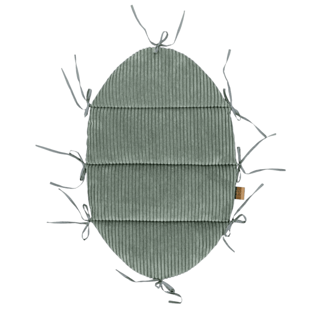 Cocon Bébé Vanille avec Protection Tressée en Dirty White | Conforto Tinitto – Fabrication européenne