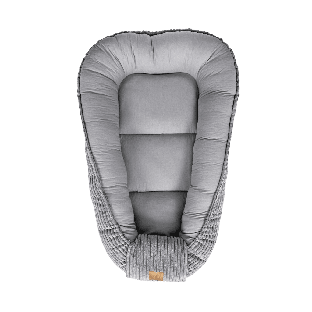 Cocon de Sommeil Bébé Luxe - Grey en | Conforto Tinitto – Fabrication européenne