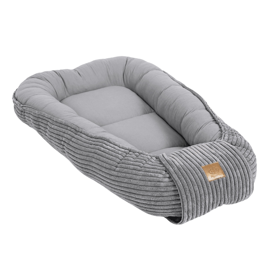 Cocon de Sommeil Bébé Luxe - Grey en | Conforto Tinitto – Fabrication européenne