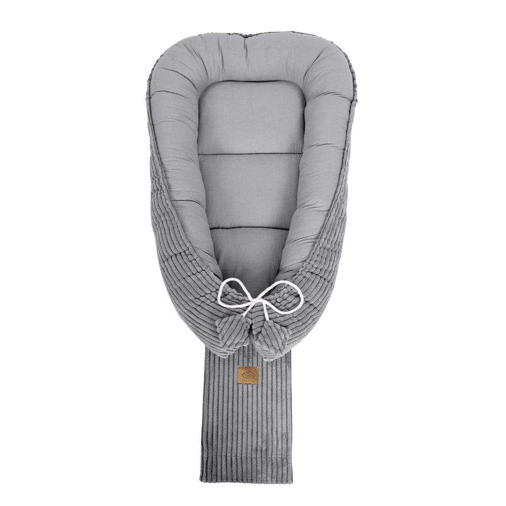 Cocon de Sommeil Bébé Luxe - Grey en | Conforto Tinitto – Fabrication européenne
