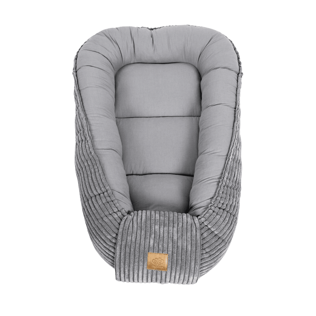 Cocon de Sommeil Bébé Luxe - Grey en | Conforto Tinitto – Fabrication européenne
