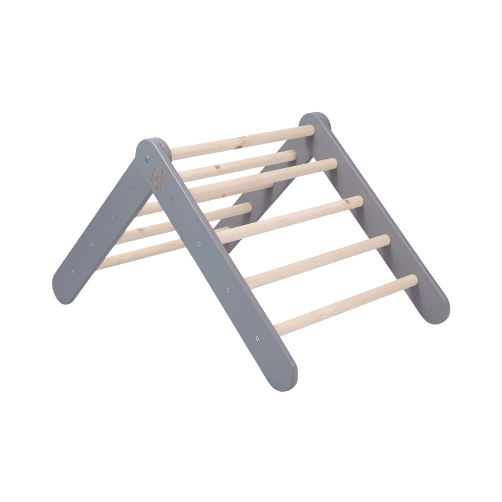 Scala da arrampicata Pikler in legno - Grigio | Motricidade Tinitto – Prodotto in Europa