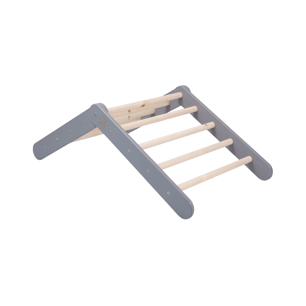 Scala da arrampicata Pikler in legno - Grigio | Motricidade Tinitto – Prodotto in Europa