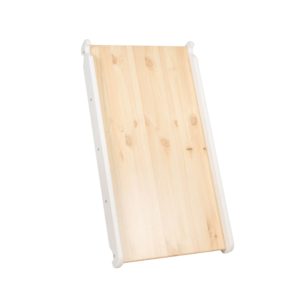 Scala Pikler con scivolo - Parete da arrampicata - Bianco | Motricidade Tinitto – Prodotto in Europa