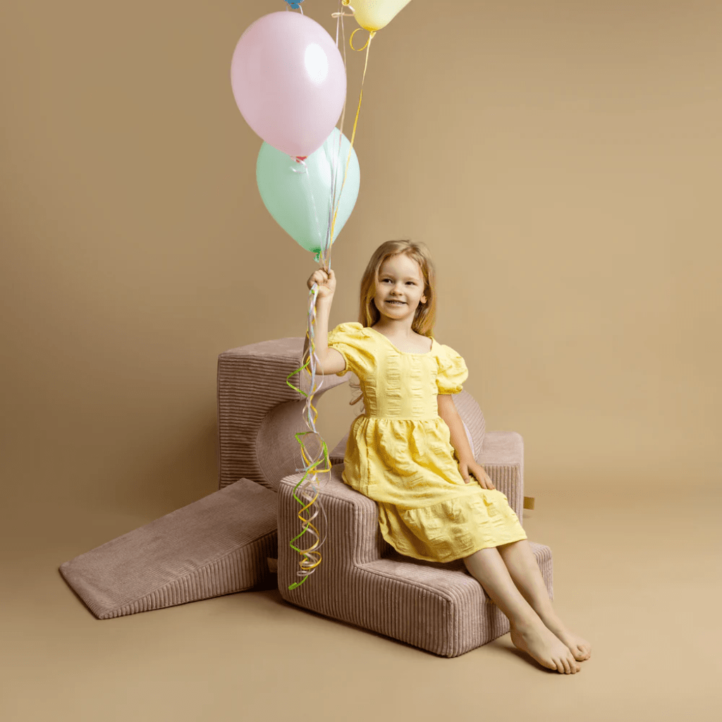 Ensemble de Jeu avec Piscine à Balles - Turquoise & White Pearl en | Motricidade Tinitto – Fabrication européenne