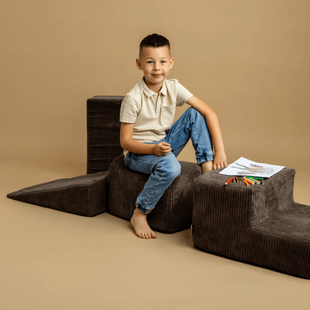 Ensemble de Jeu avec Piscine à Balles - Turquoise & White Pearl en | Motricidade Tinitto – Fabrication européenne