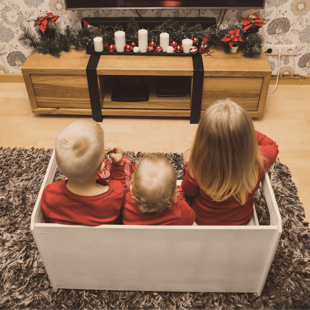 Set tavolo e sedie Montessori per lo svezzamento - 1 sedia laccata | Decoração Tinitto – Prodotto in Europa