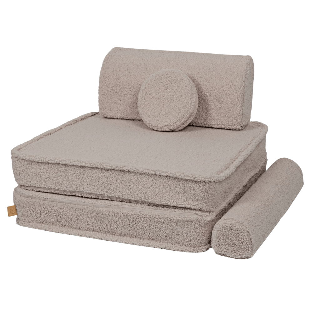 Grand canapé modulable pour enfants - Light Gray en | Decoração Tinitto – Fabrication européenne