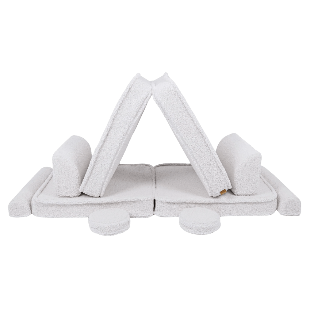 Grand canapé modulable pour enfants - White en | Decoração Tinitto – Fabrication européenne
