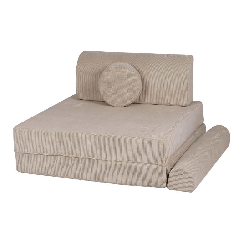 Divano grande Slimcord Premium - Ecru in | Decoração Tinitto – Produzione europea