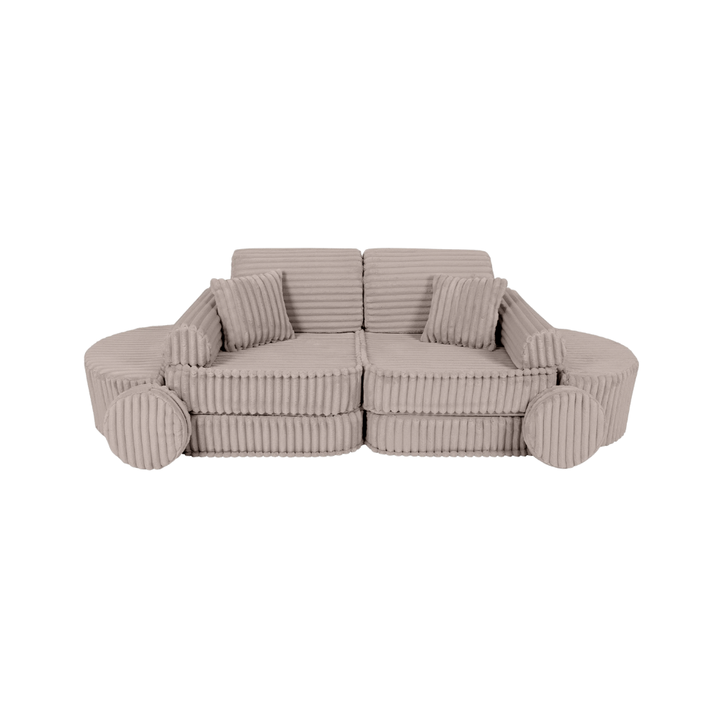 Medium Modular Sofa for Kids - Churros Beige en | Decoração Tinitto – Fabrication européenne