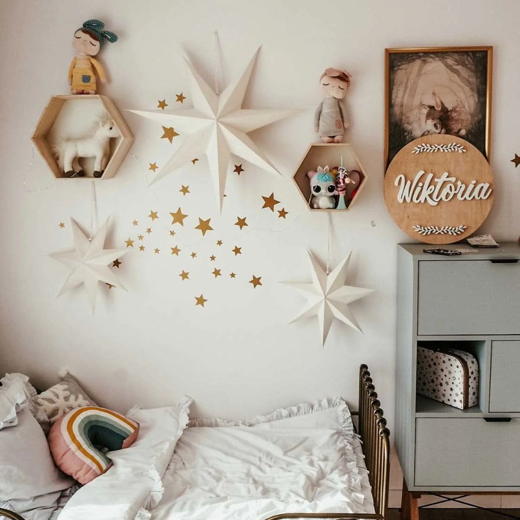 Min Stickers - Stars Gold en | Tinitto furniture – Made in Europe