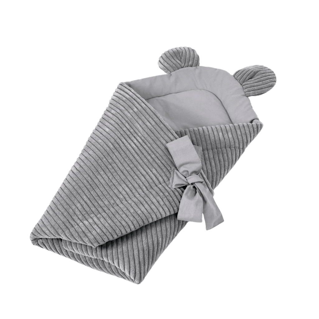 Nid d'Emmaillotage à Nouer Premium - Gris en | Conforto Tinitto – Fabrication européenne