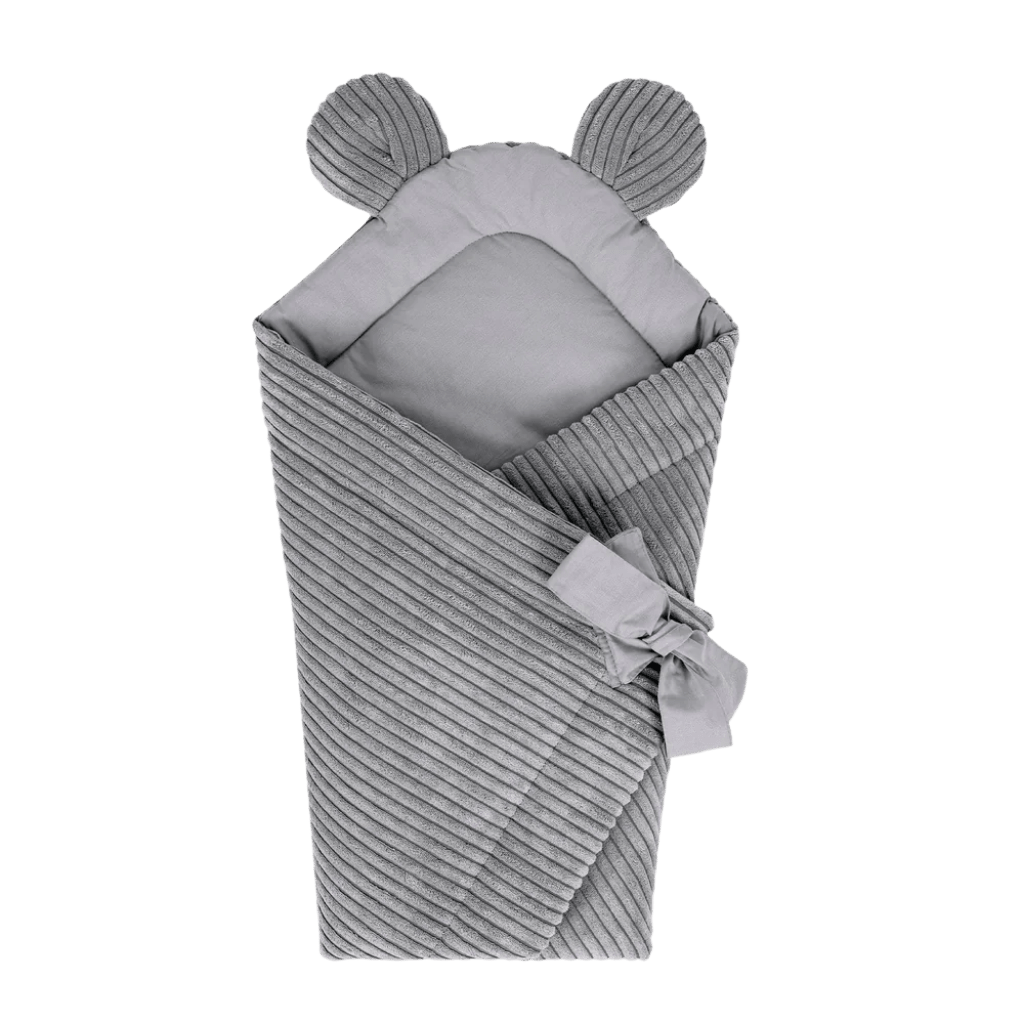 Nid d'Emmaillotage à Nouer Premium - Gris en | Conforto Tinitto – Fabrication européenne