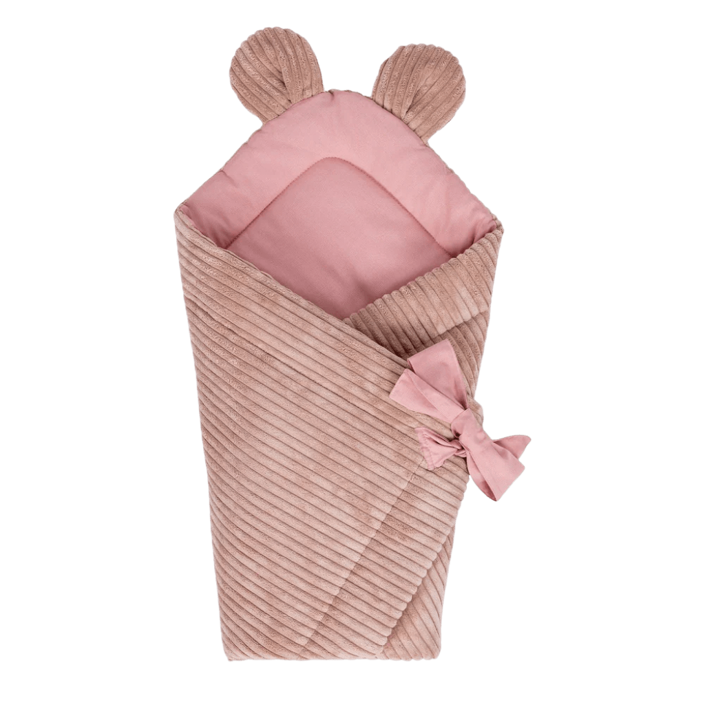 Nid d'Emmaillotage à Nouer Premium - Rose en | Conforto Tinitto – Fabrication européenne