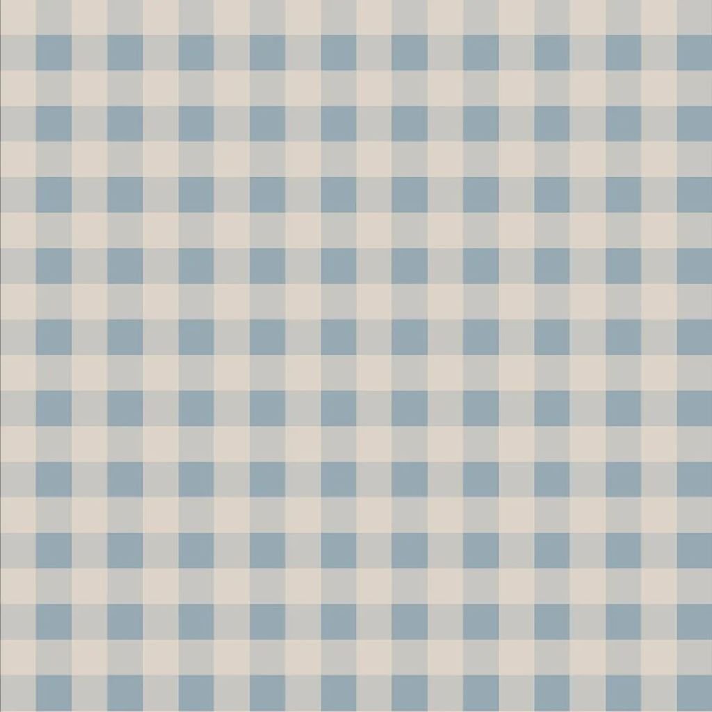 Papel de parede não tecido com padrão de azulejos verdes e azuis – Estilo vintage em | mobiliário Tinitto – Fabricação europeia