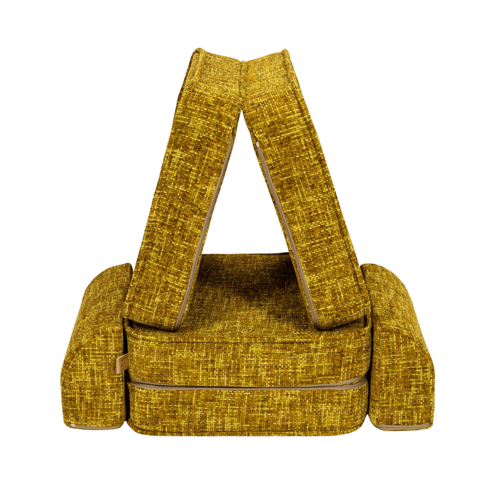 Petit Canapé Modulable pour Enfants - Tangle Honey Mustard en | Decoração Tinitto – Fabrication européenne