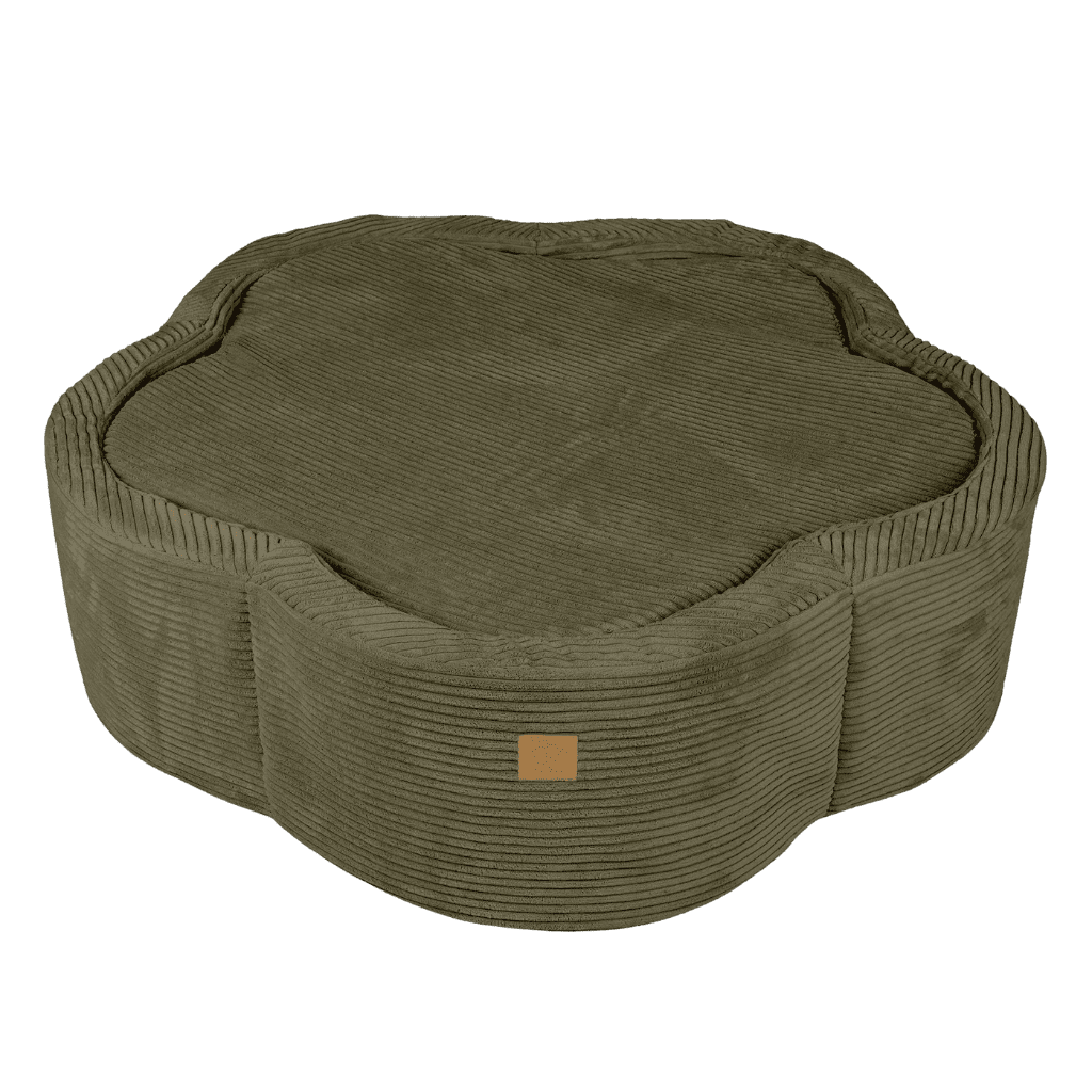 Piscine à Balles Fleur - Khaki en | Motricidade Tinitto – Fabrication européenne