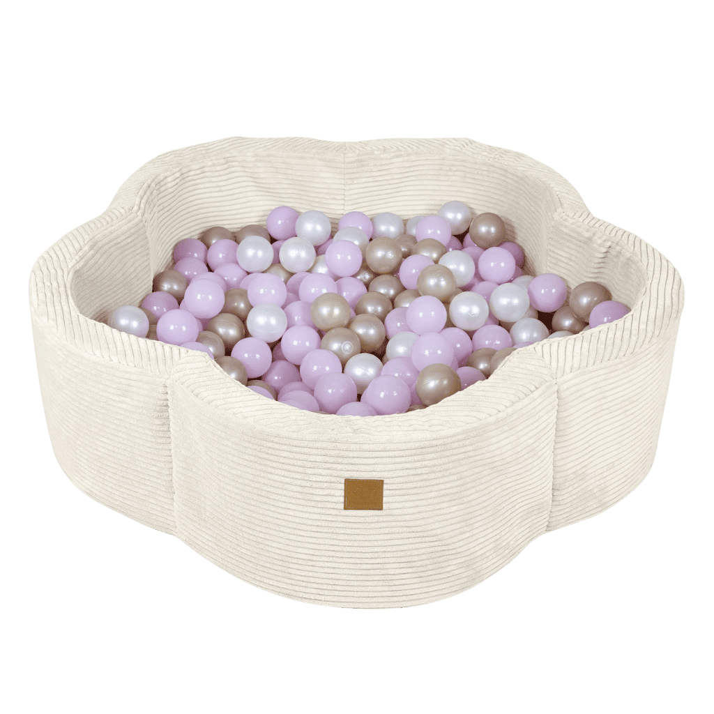 Piscina di palline Fleur - Vaniglia in | Motricidade Tinitto – Prodotto in Europa
