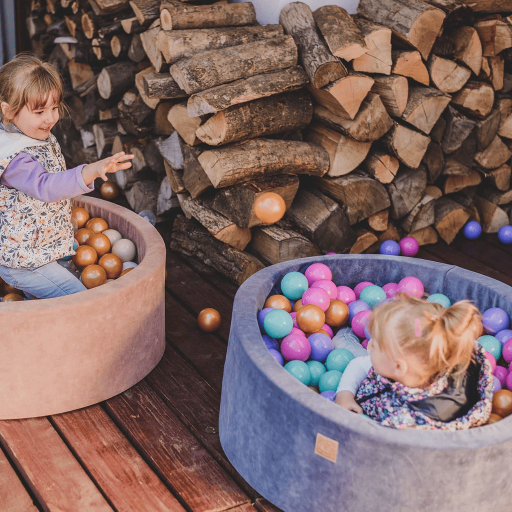Piscina di palline modello Fleur in | Motricidade Tinitto – Prodotto in Europa