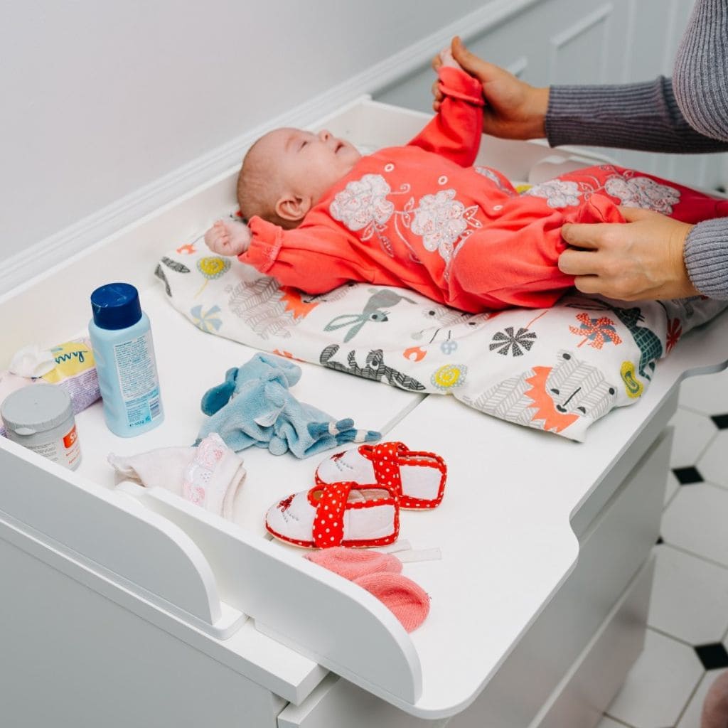 Plan à Langer pour Commode Bébé en Blanc | furniture Tinitto – Fabrication européenne
