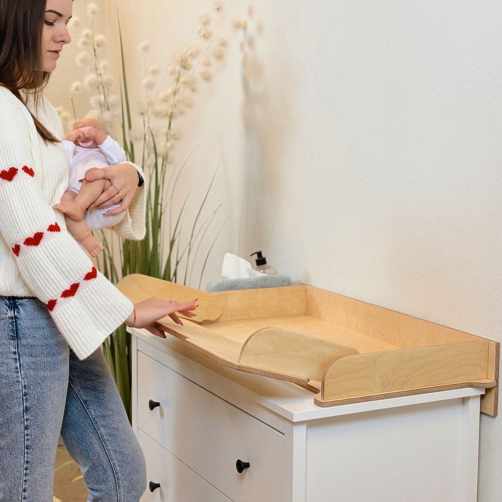 Plan à Langer pour Commode Bébé en Blanc | furniture Tinitto – Fabrication européenne