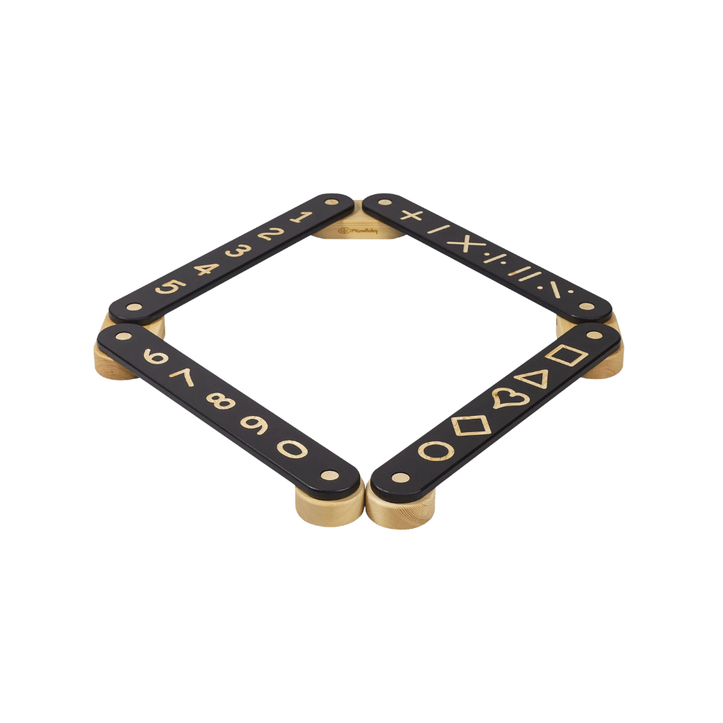 Montessori Balance Board - 4 Natural Wood Elements | Motricidade Tinitto – Made in Europe