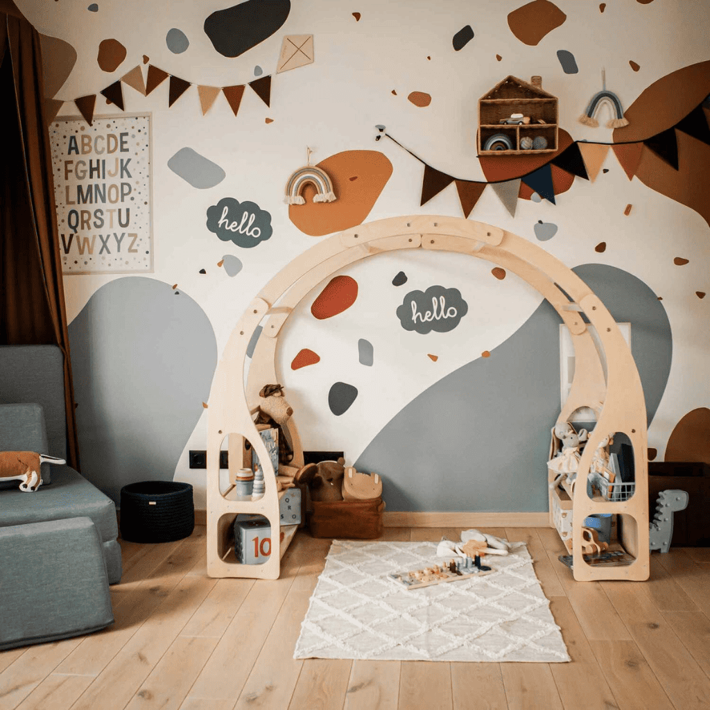 Play Stand Montessori en Bois en | Motricidade Tinitto – Fabrication européenne
