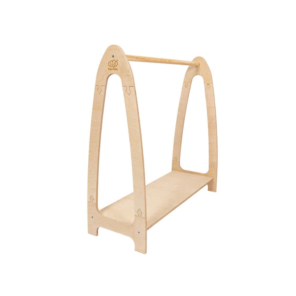 Porta-roupas infantil com design em madeira natural | furniture Tinitto – Fabricação europeia