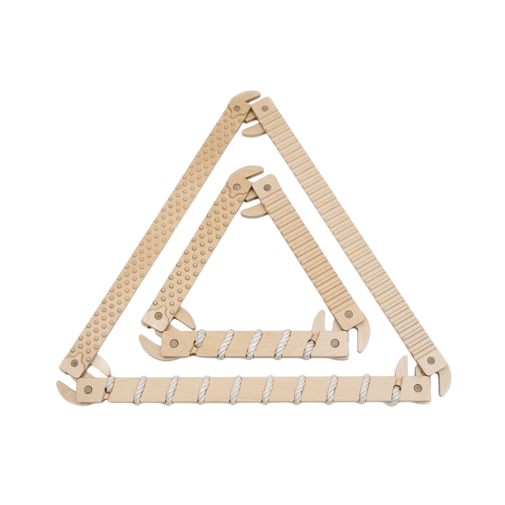 Poutre d’Équilibre TipiToo® en Corde Blanche | Motricidade Tinitto – Fabrication européenne