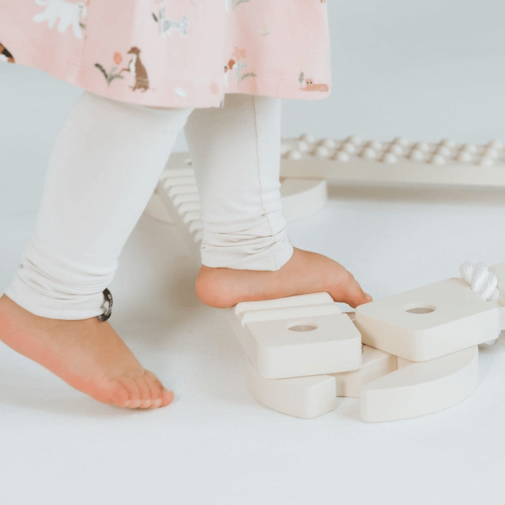 Poutre d’Équilibre TipiToo® en Corde de Jute | Motricidade Tinitto – Fabrication européenne