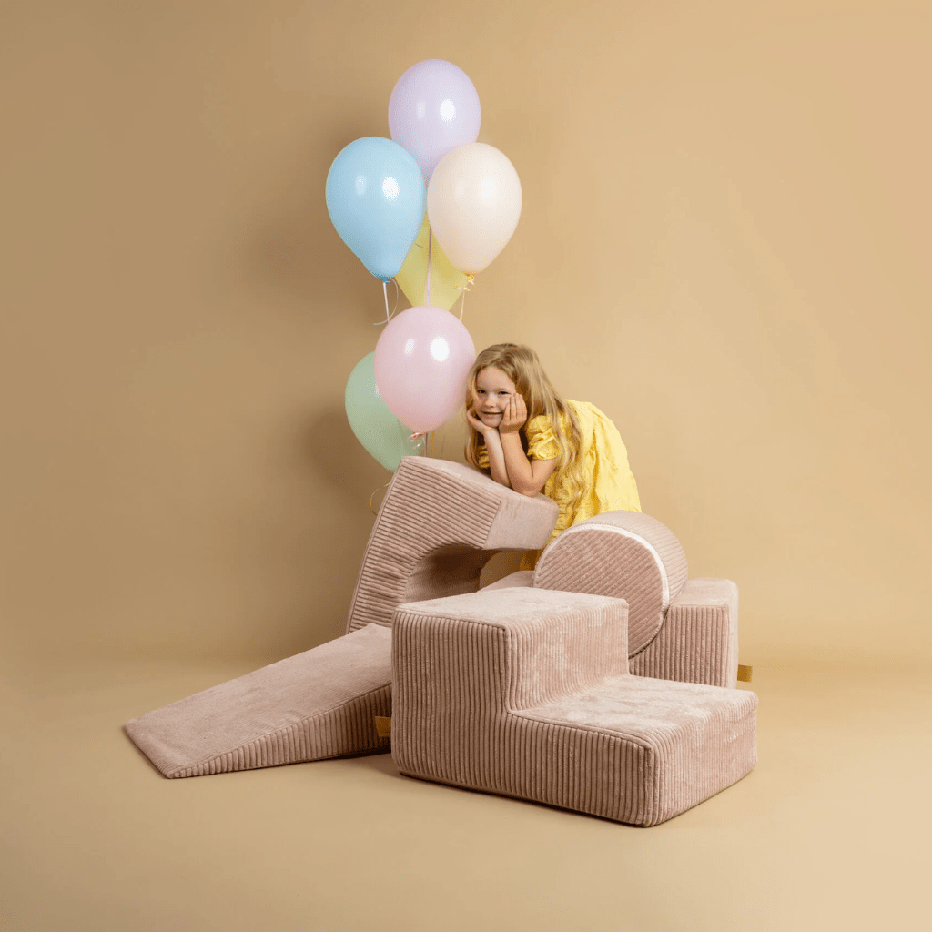 Set de formes “Aesthetic” 4 éléments - Powder Pink en | Motricidade Tinitto – Fabrication européenne