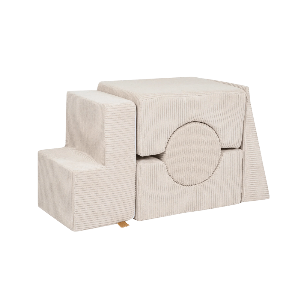 Set de formes “Aesthetic” 5 éléments - Ecru en | Motricidade Tinitto – Fabrication européenne