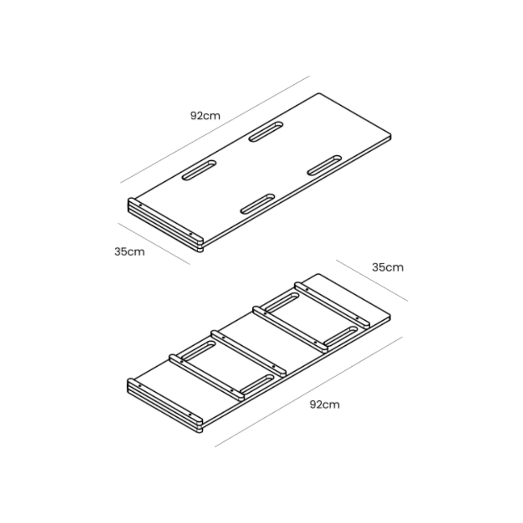 Snug Rocker para niños con cojín, tobogán y escalera - Pequeño en rosa claro empolvado | Motricidade Tinitto - Fabricado en Europa