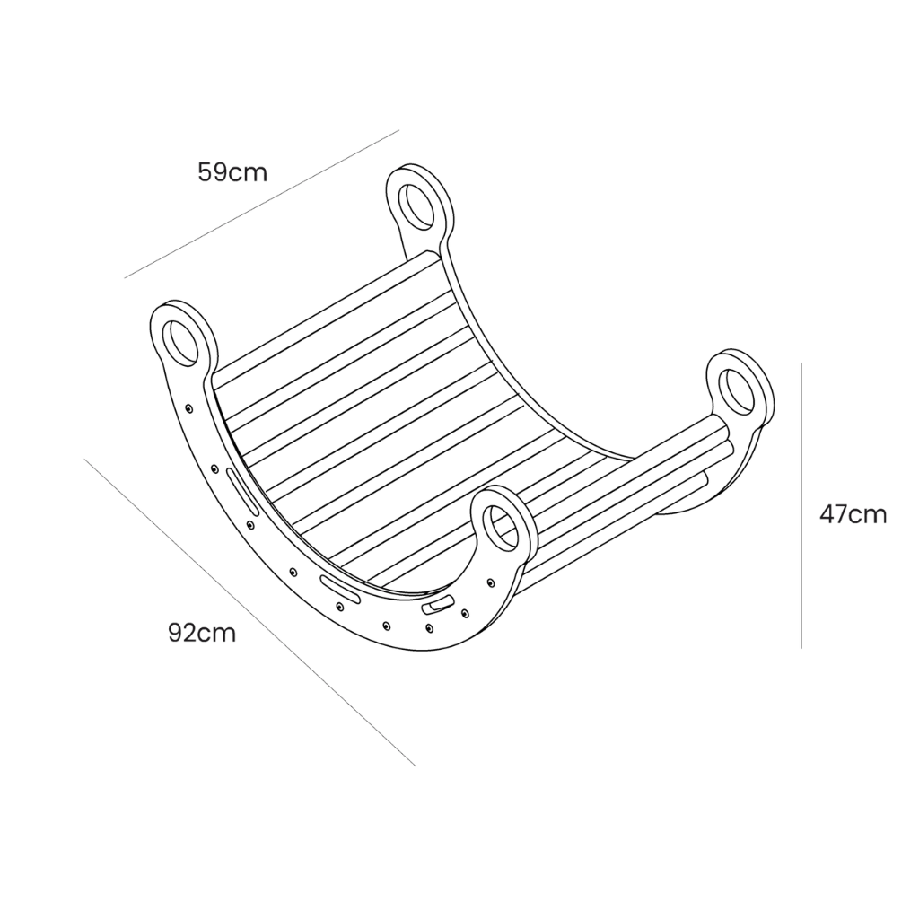 Snug Rocker for Kids White - Almofada Branca em | Motricidade Tinitto – Fabricação europeia