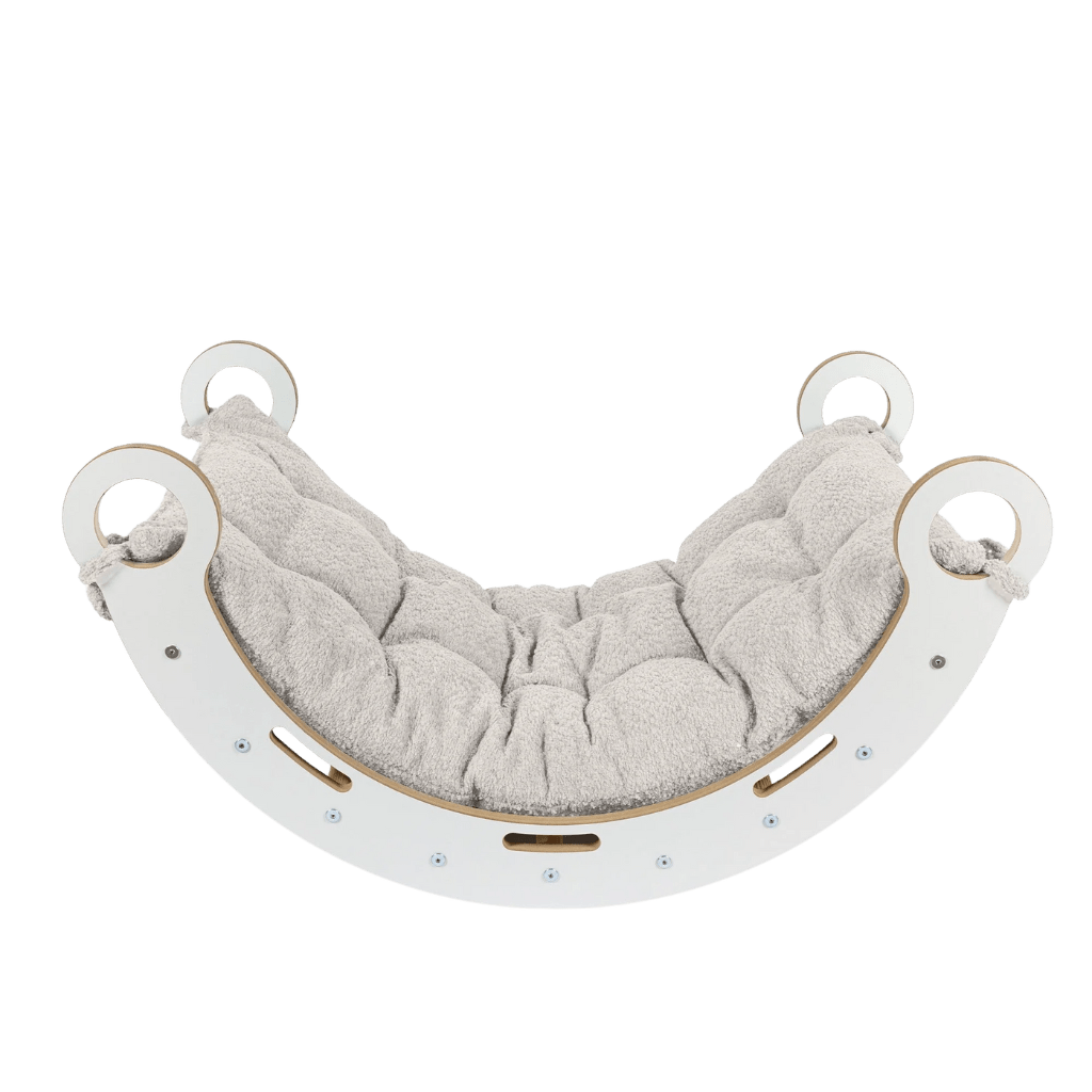 Snug Rocker for Kids White - Coussin Ecru en | Motricidade Tinitto – Fabrication européenne