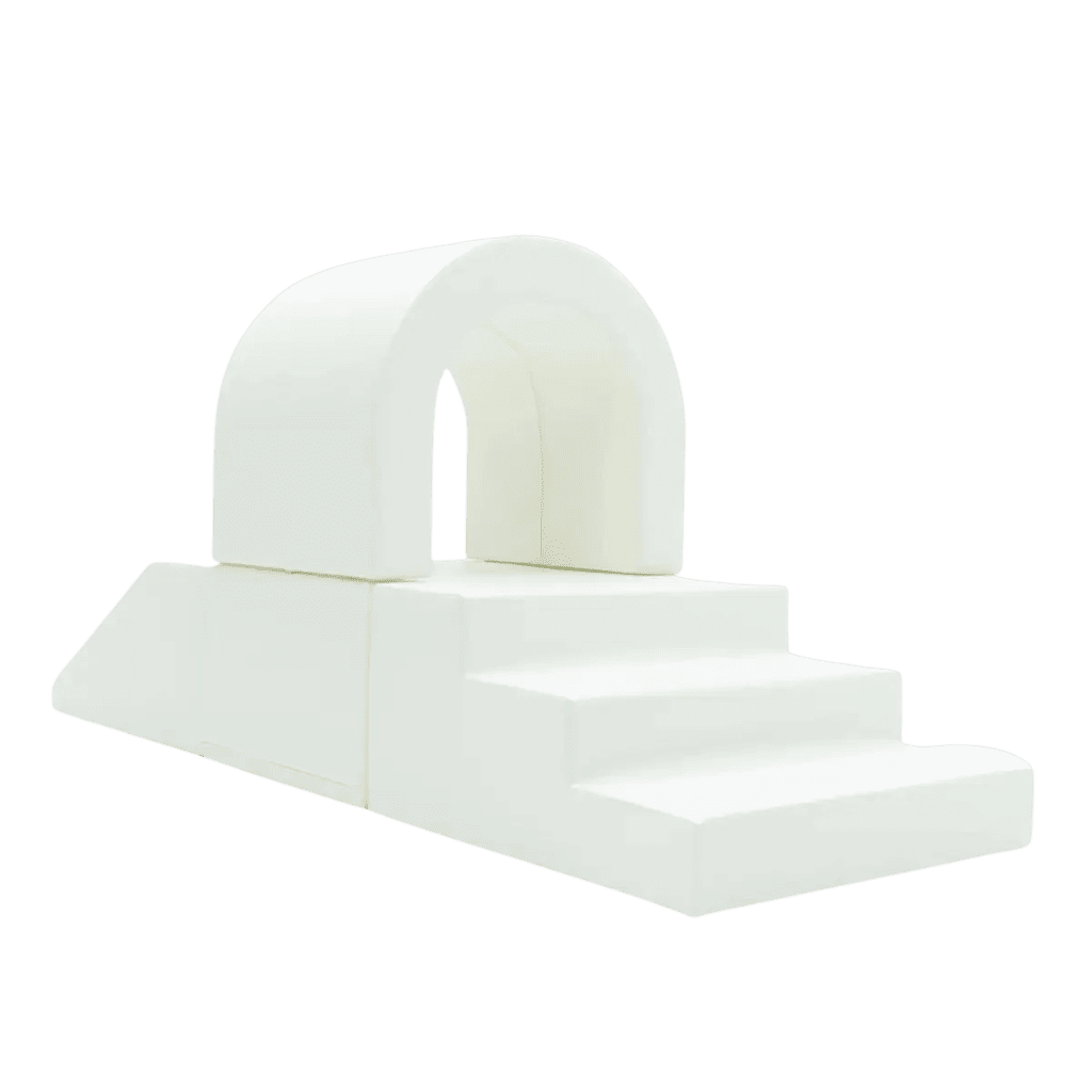Soft Play Set Tunnel - White en | Motricidade Tinitto – Fabrication européenne