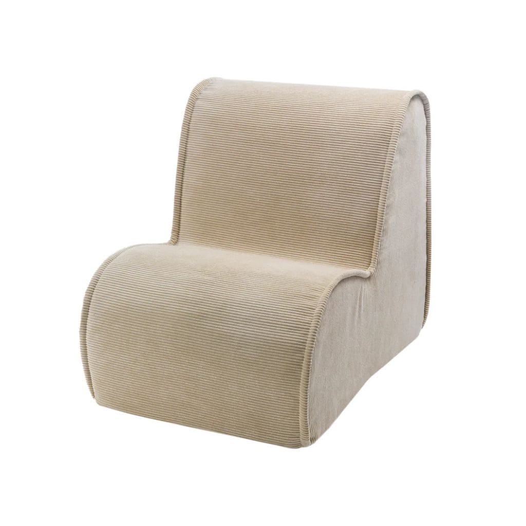 Fauteuil Bébé MeowBaby® – Velours Doux - Sand
