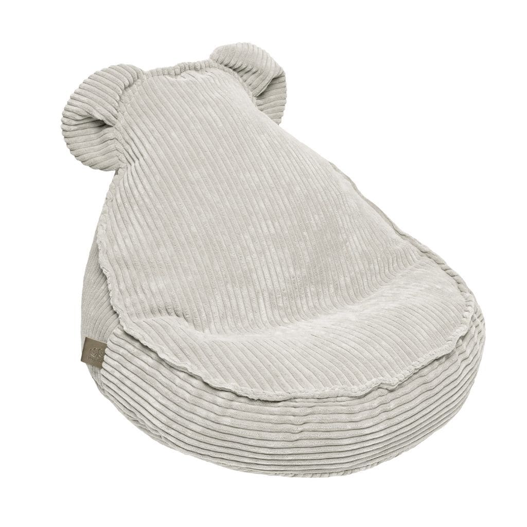 Pouf Bébé Velours Aesthetic – MeowBaby® Ecru