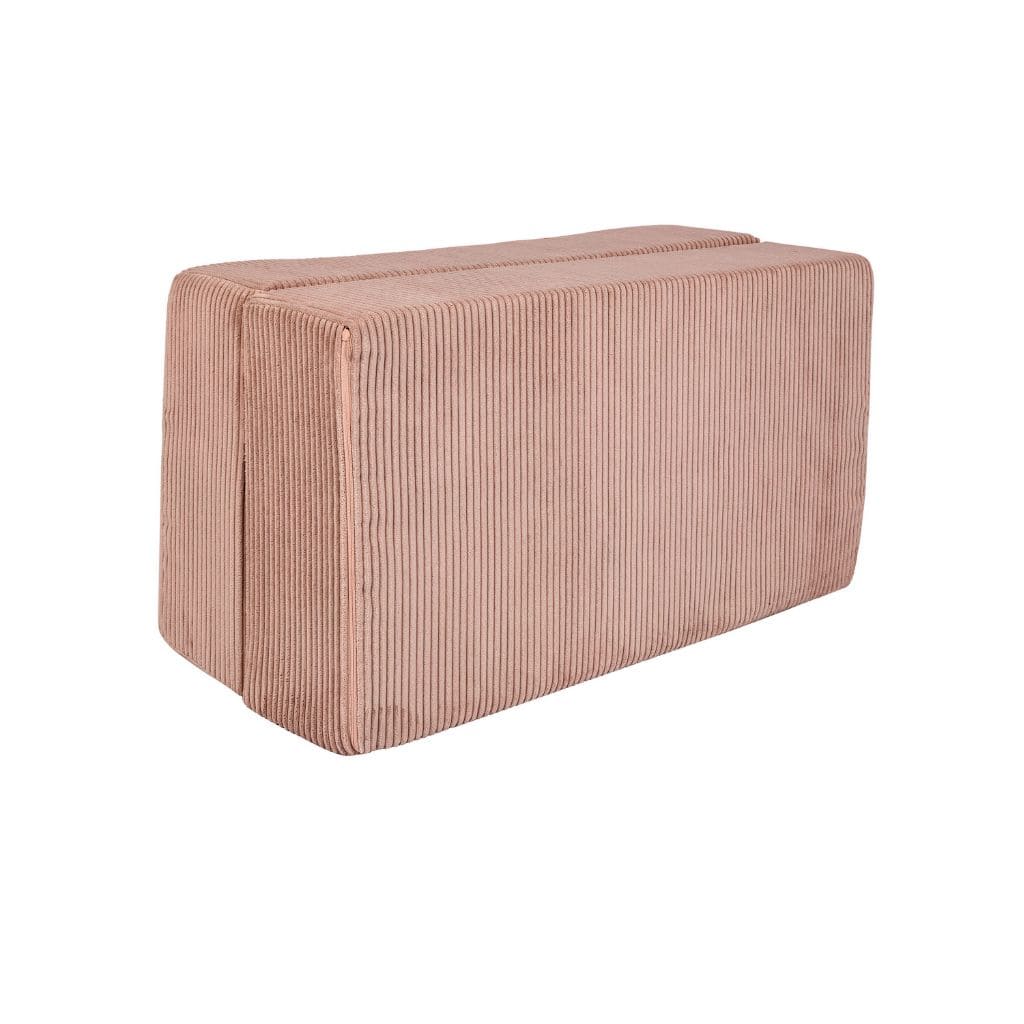 Canapé Cube en Velours MeowBaby® - Pink