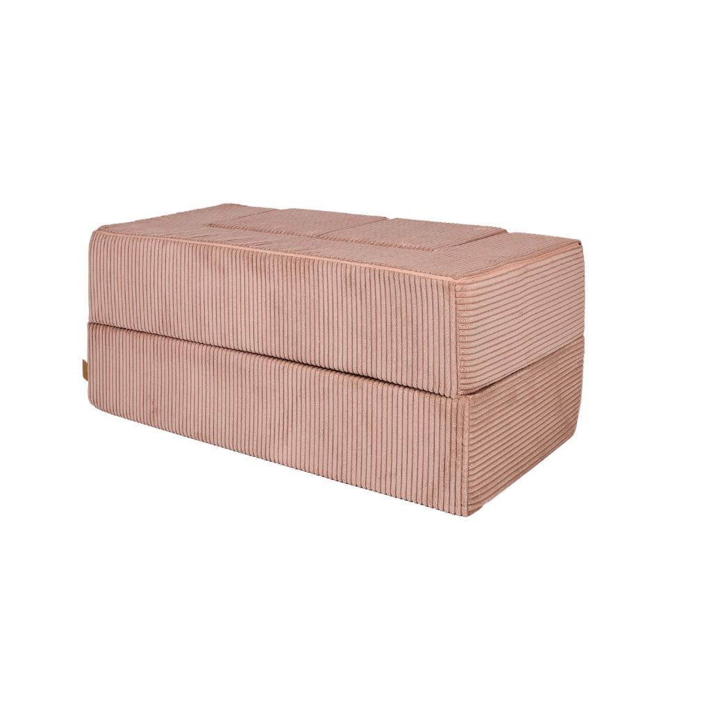 Canapé Cube en Velours MeowBaby® - Pink