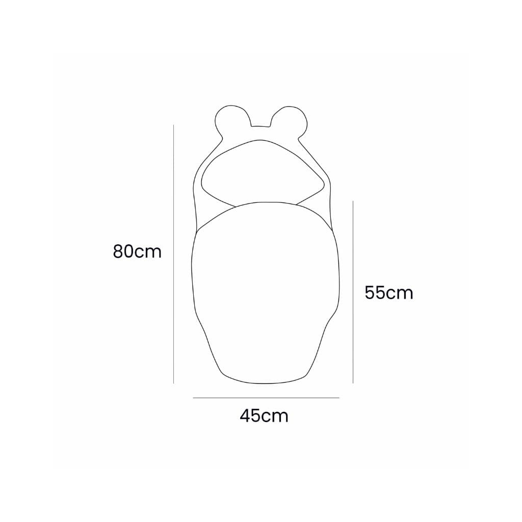 Emmaillotage Ourson Bébé – Olive