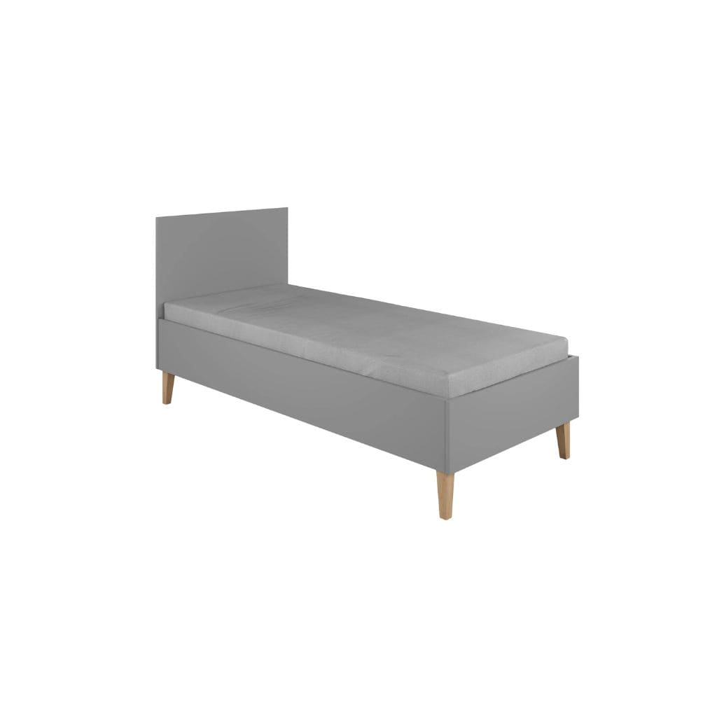 Lit Enfant Kubi – Design Épuré et Sécurité - Gris
