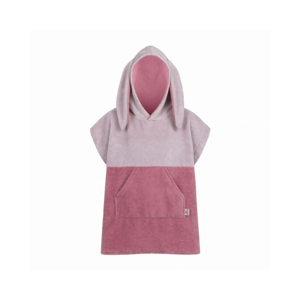 Poncho de Bain Enfant Lapin Rose – Surfbunny