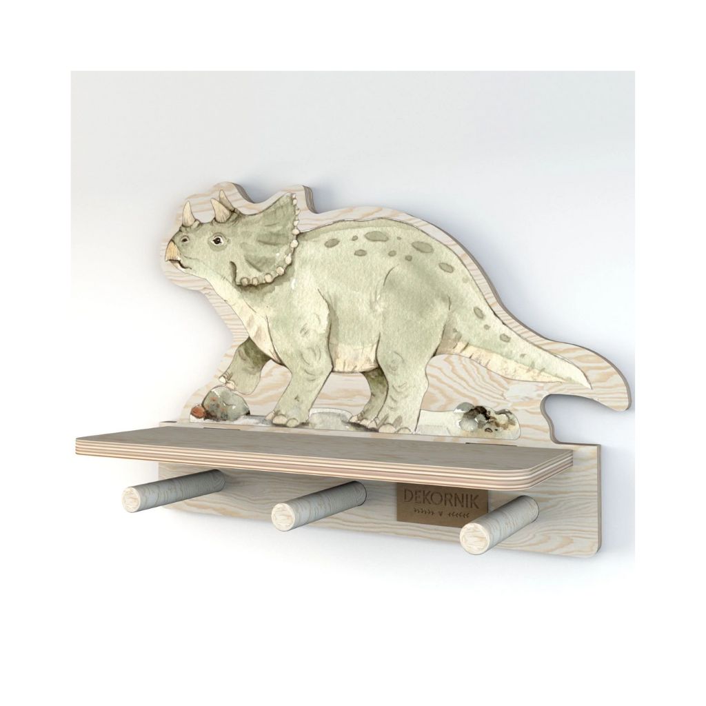 Mini Étagère Murale Dinosaure