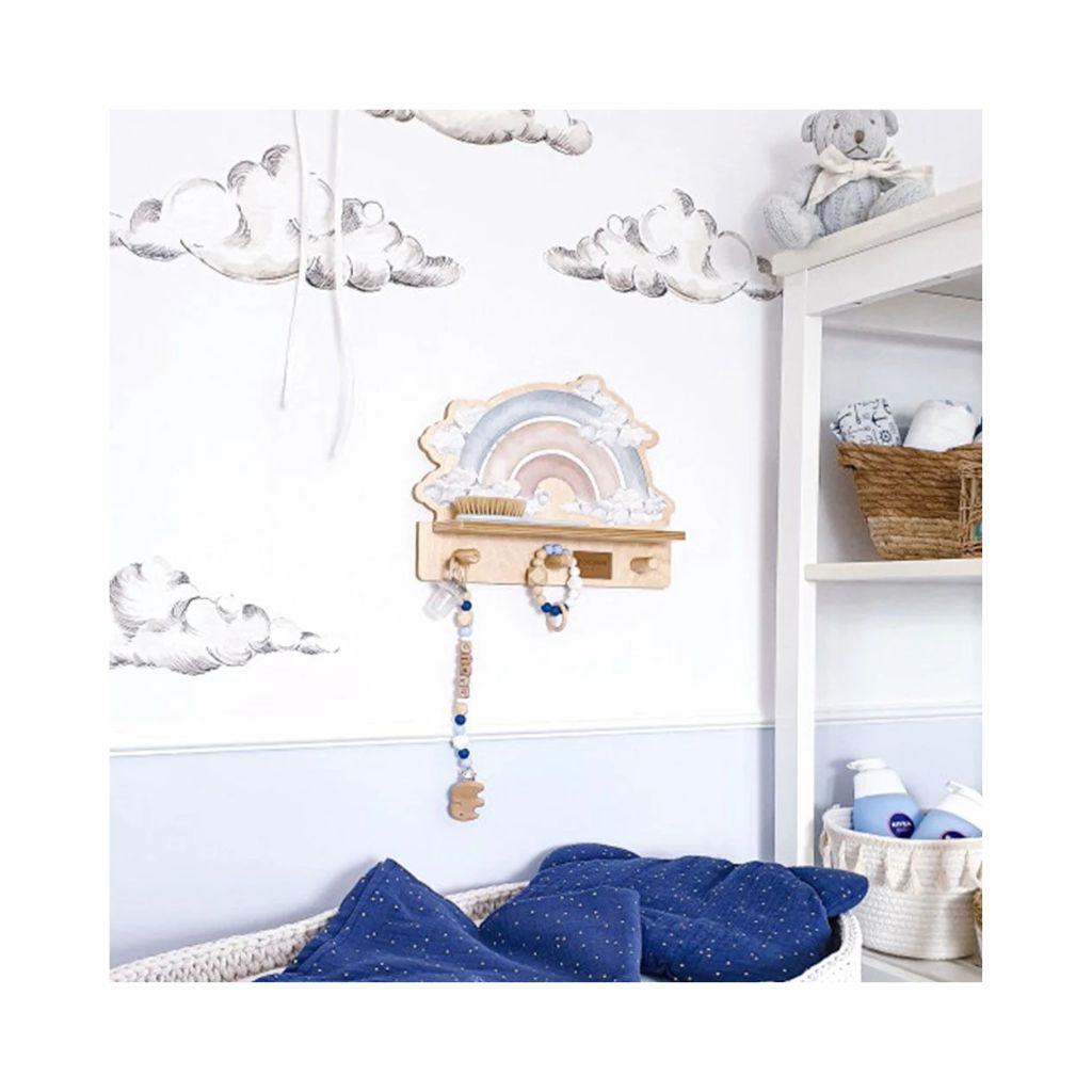 Mini Étagère Murale Blue Rainbow