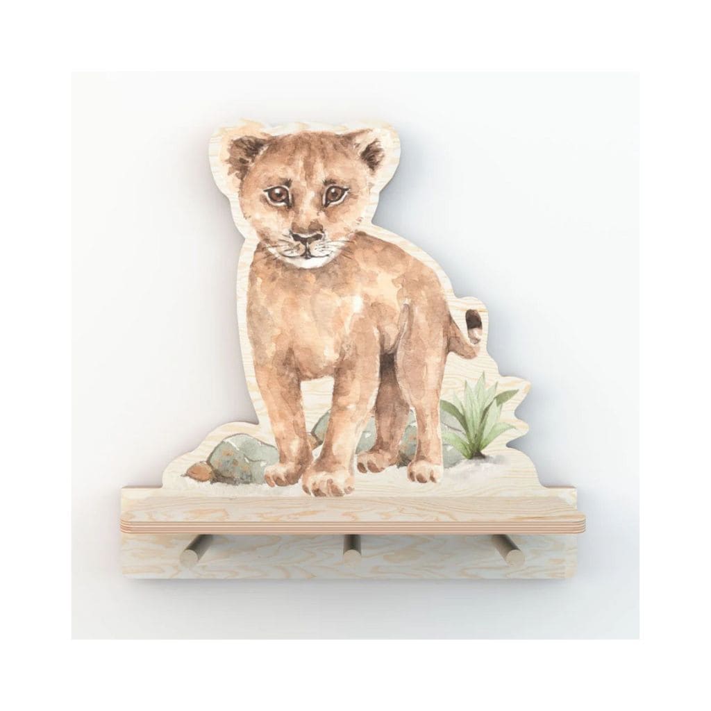 Mini Étagère Murale Lion