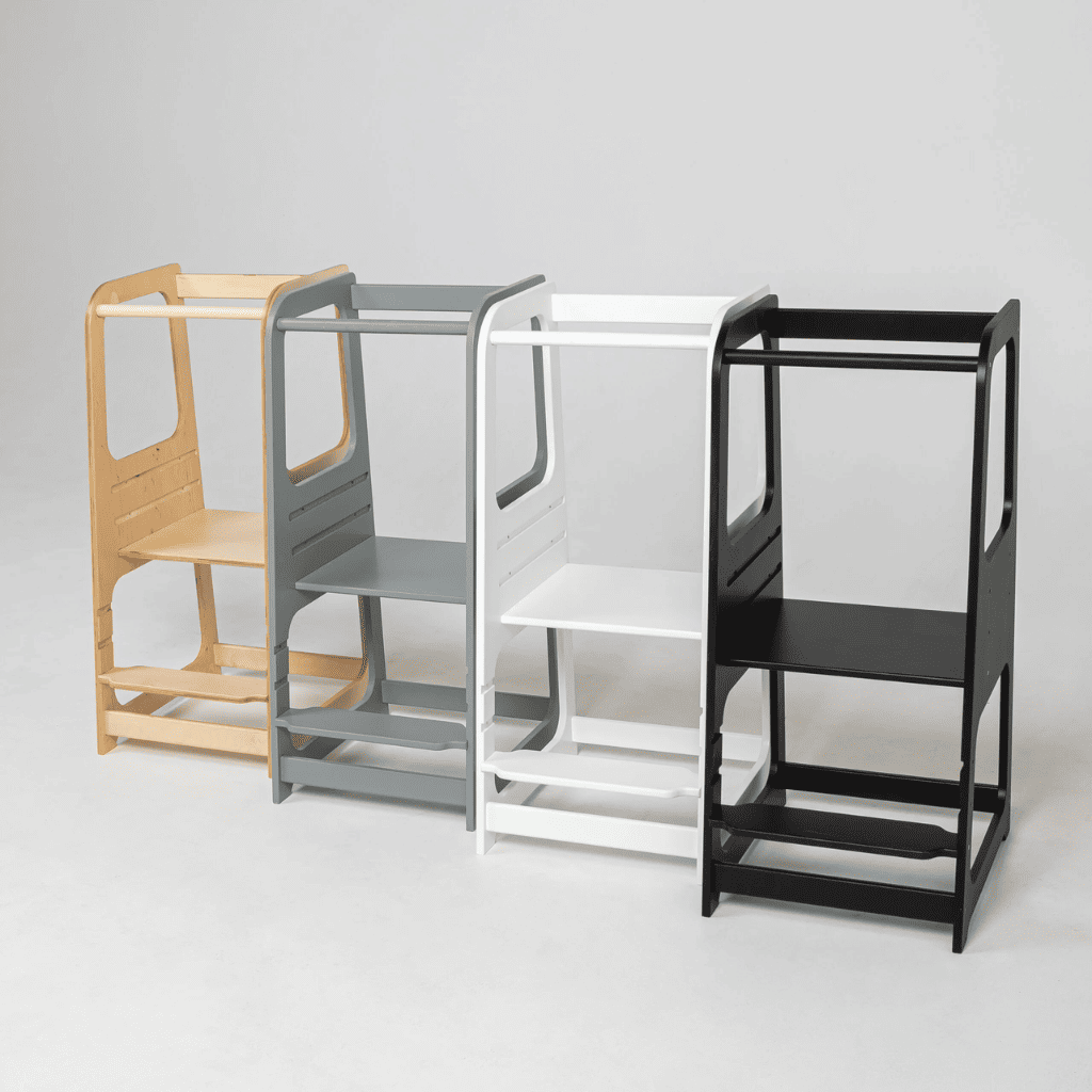 Tour d'aide Montessori en Wooden | Motricidade Tinitto – Fabrication européenne